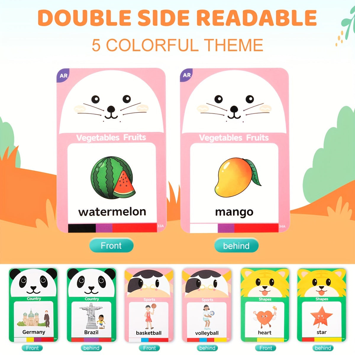 224 Educational Sight Words Cards - Audible Talking Flash Cards, Sensory Toys for Toddlers and Kindergarten Kids, Perfect Christmas and Halloween Gift