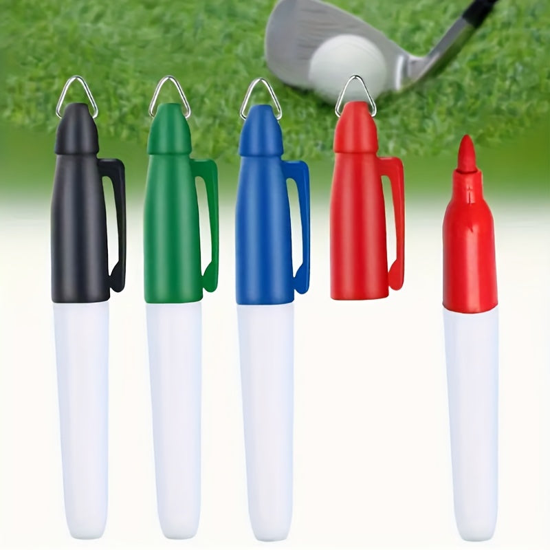 4pcs Golf Ball Marker Pens - Durable Line Drawing Tool for Ball Identification, Professional Scribing Marker