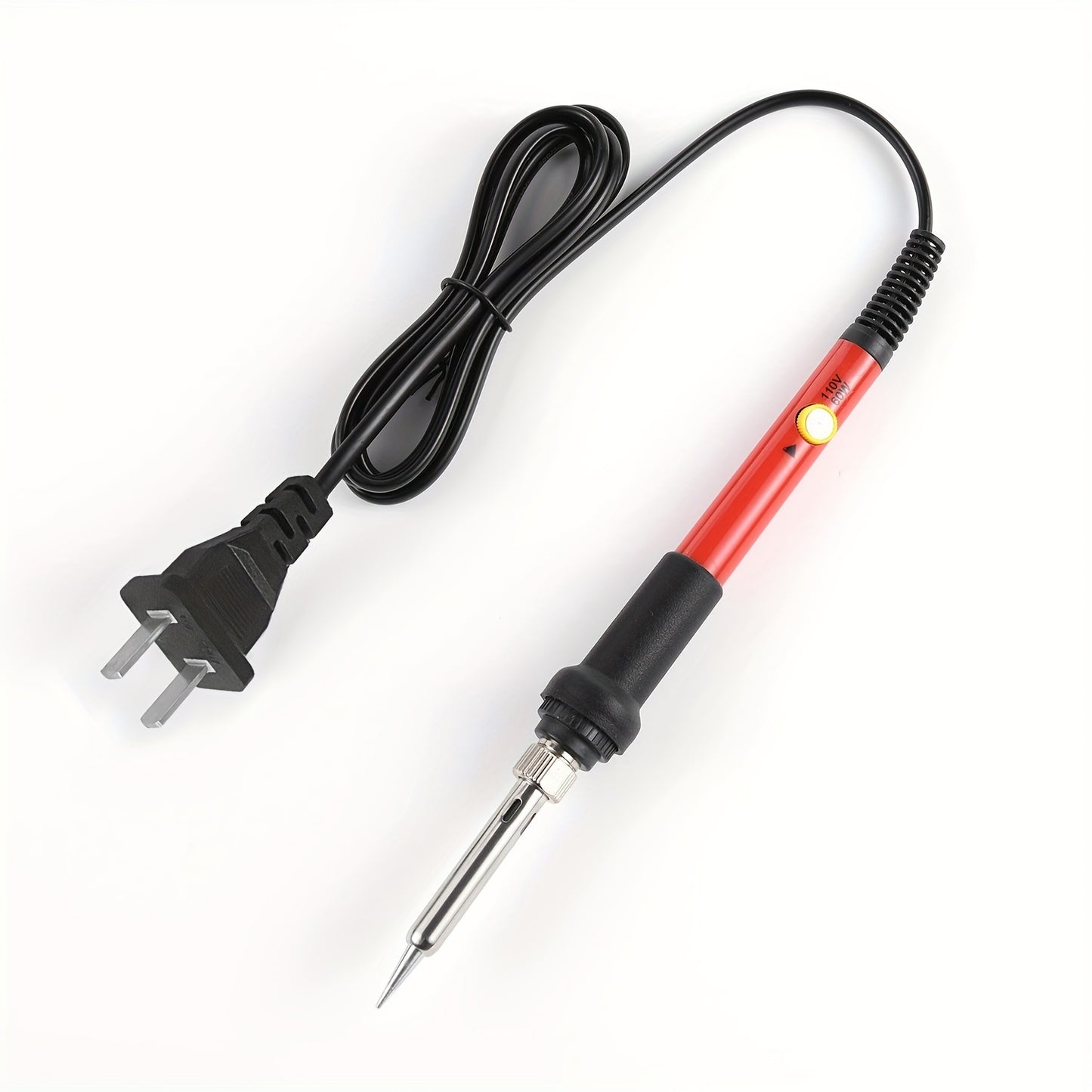 60W Soldering Iron Kit - Adjustable Temperature Electric Soldering Iron Set, 110V