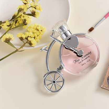 Charming Bicycle-Shaped Perfume for Women - Floral & Fruity Eau De Toilette - Fresh, Long-Lasting Scent for Everyday Wear & Romance - Ideal Gift