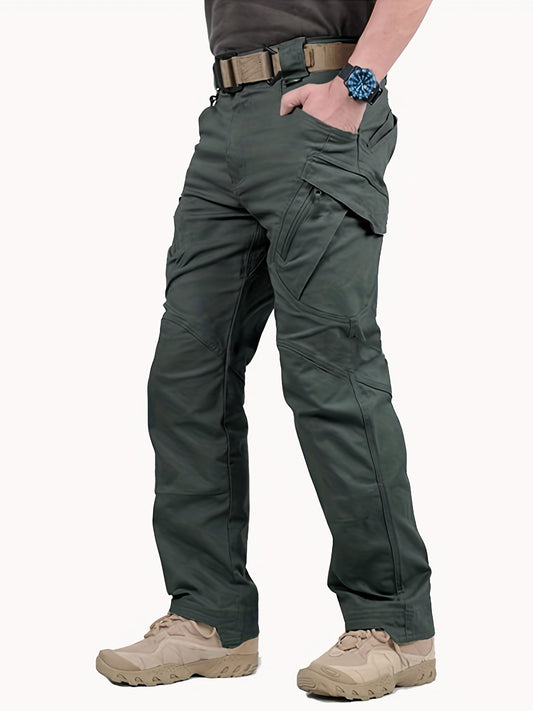 Waterproof Tactical Cargo Pants - High-Performance Hiking Pants for Outdoor Adventures - Pockets, Sweatproof, Wear-Resistant, Versatile Style