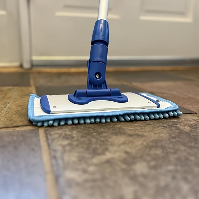 Baseboard Pro Mucho Mop - Microfiber Baseboard Cleaner Tool with Handle, Professional Quality, Lightweight & Machine Washable