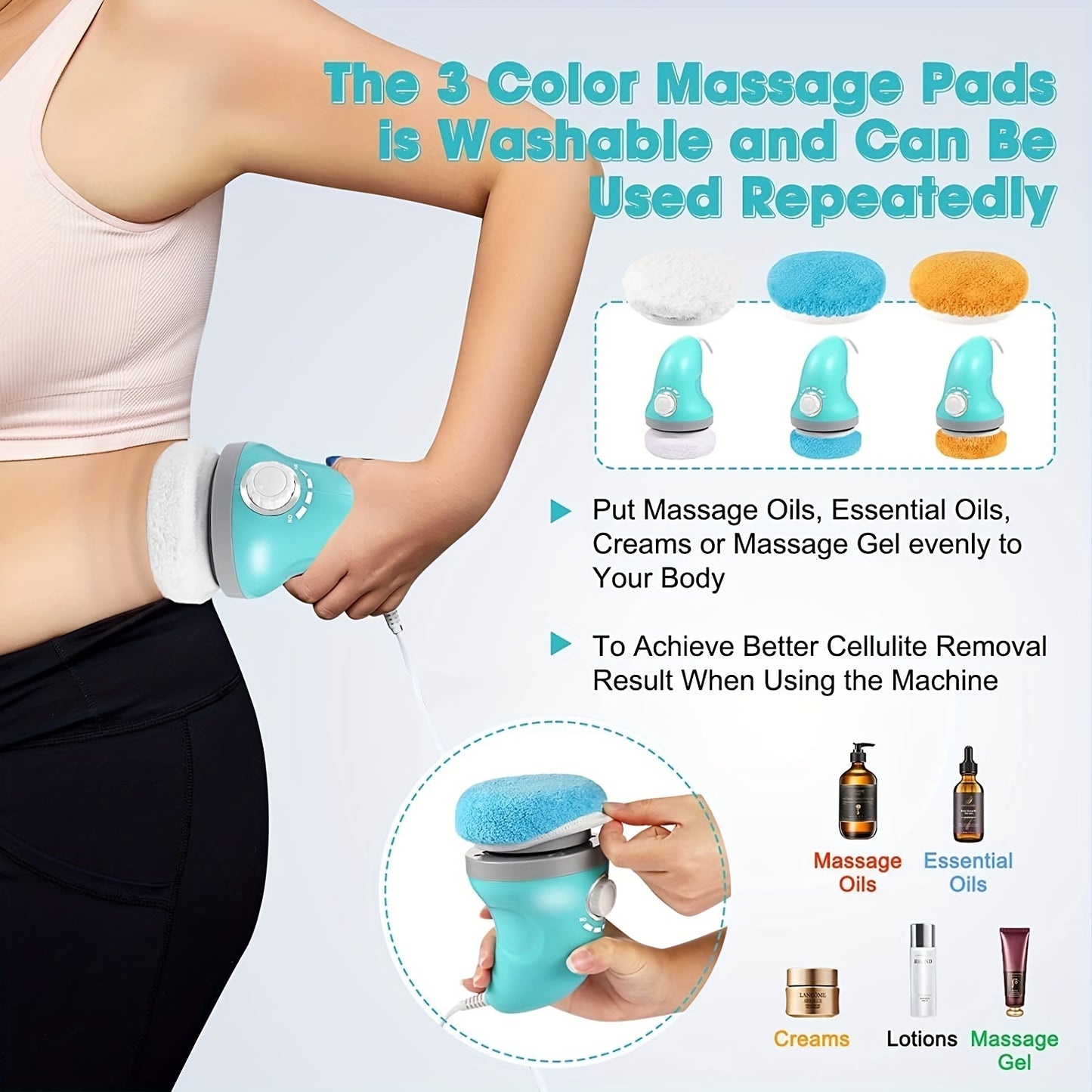 Cellulite Massager – Deep Tissue Body Shaper and Sculpting Massager, Perfect Birthday or Christmas Gift for Women