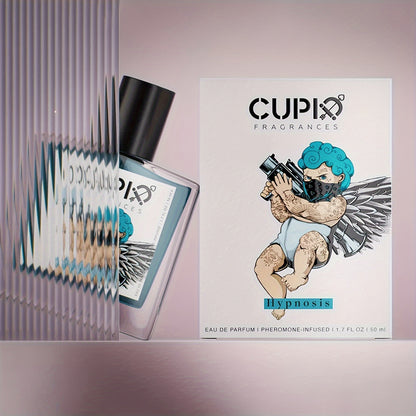 1.7 Floz (50ml) Cupid Gentleman's Classic Cologne - Long-Lasting Fresh Perfume for Men - Ideal Christmas Gift