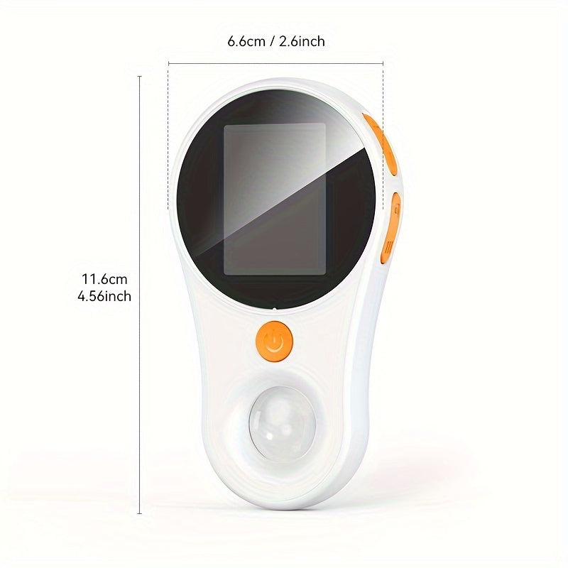 INSKAM Portable Digital Microscope - 500X Magnification, 2MP, Dual-Power USB/Battery Operated, PC Compatible, Rechargeable 400mAh Lithium Polymer Battery, Ideal for Maintenance, Welding, Scientific Research