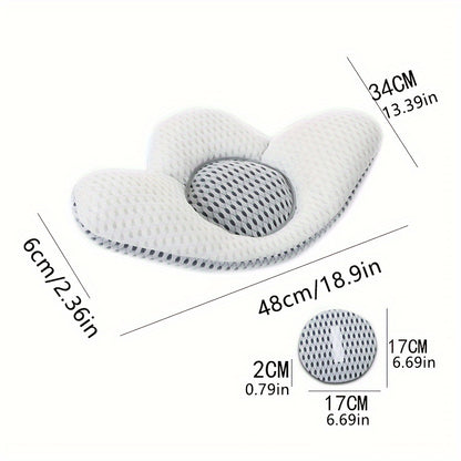 Sleeping Waist Support Pillow – 3D Breathable Mesh Bed Back Pillow, Adjustable Height for Soft Back Support, Ideal for Pregnant Women