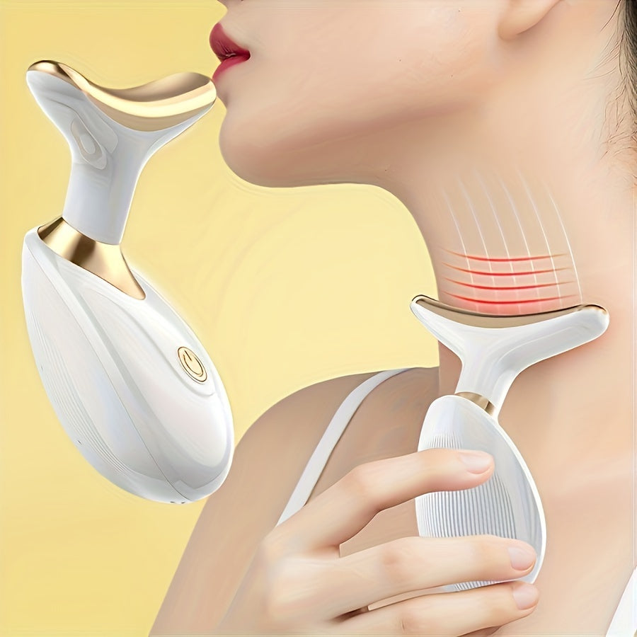 V-Line Facial Slimming and Skin Tightening Massager - Battery-Powered Device for Wrinkle Reduction