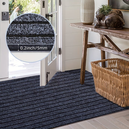 Heavy-Duty Roll Runner Rug – 2.2LB/sqm Non-Slip Rubber Mat with Anti-Slip Grip for Indoor/Outdoor Use – Ideal for Corridors, Hotel Entrances, Kitchens, Bedrooms, Balconies, Pools, and Bathrooms