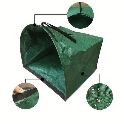 Reusable Garden Leaf Bag – Large Capacity Outdoor Trash Bag for Lawn and Patio, Corrosion-Resistant Leaf Storage