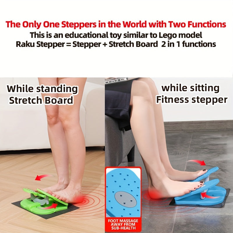 Adjustable Foldable Pedal Board – Fitness Step Exercise Board for Home Fitness, Leg Training, and Body Workouts