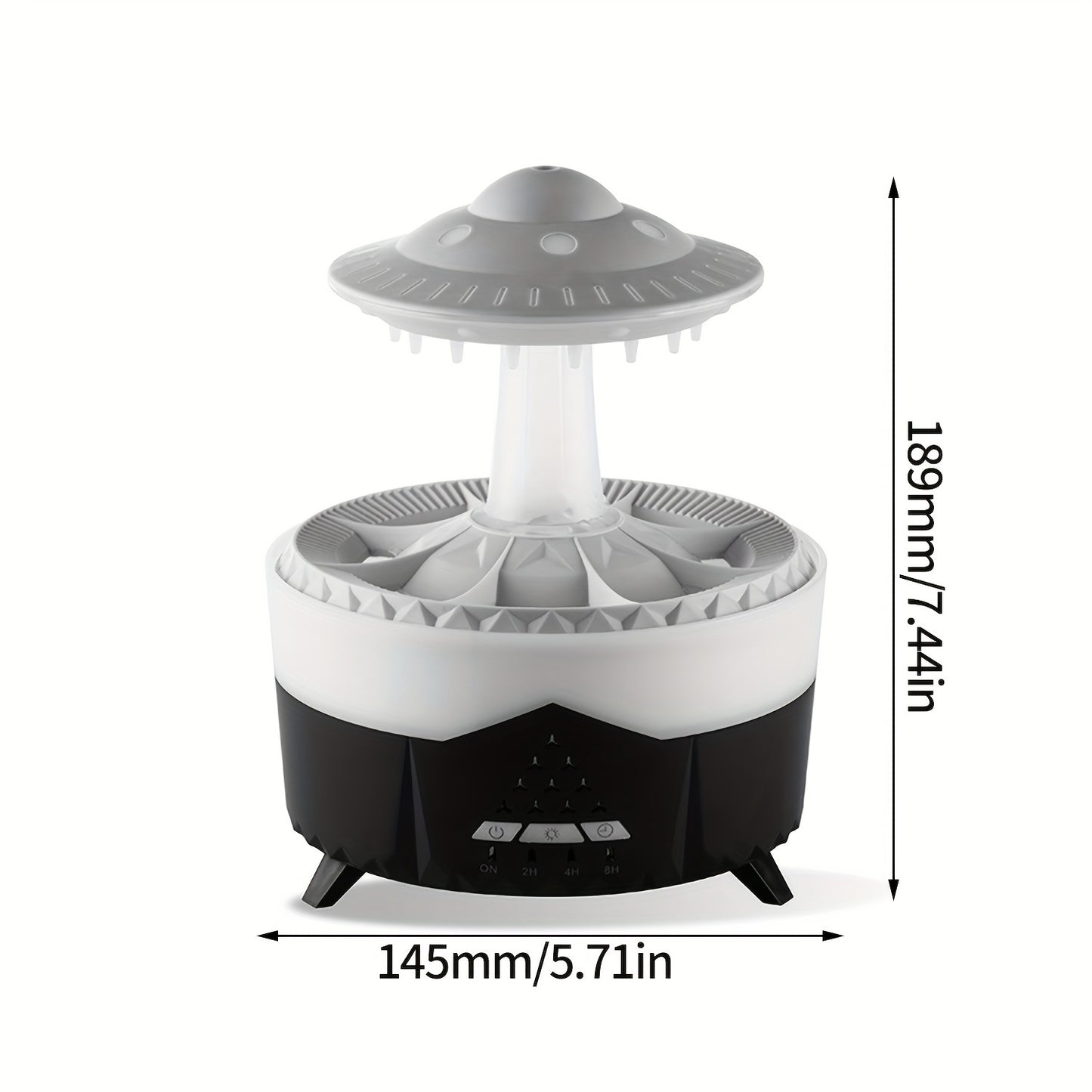 Simulated Water Drop Humidifier – Large Capacity Smart Aromatherapy Diffuser – Ideal for Home – Intuitive Atomization Technology