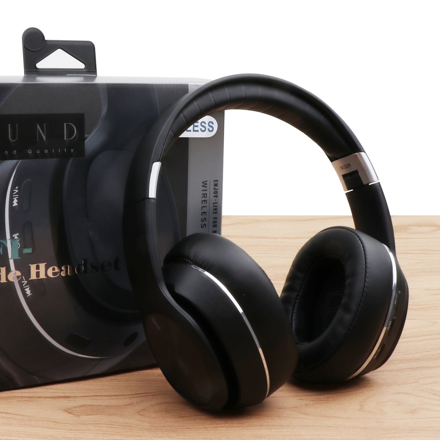 All-Day Wireless Headphones - 3-in-1 Versatility, Over-Ear Comfort, and Crystal-Clear Sound