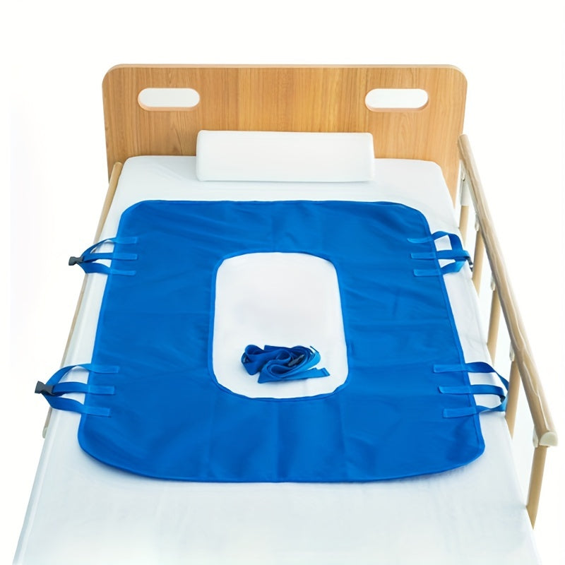 Multipurpose Positioning Bed Pad – Reusable and Washable Transfer Sheet with Reinforced Handles for Bedridden Nursing and  Elderly Care