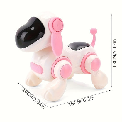 Electric Walking Mechanical Dog Toy - Interactive Singing, Moving, Music and Lighting, Intelligent Puppy Toy for Children, Perfect Parent-Child Gift