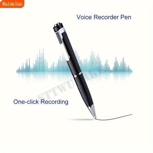 Business Office Recording Pen - HD Noise Reduction, Portable, Long Standby, Large Capacity Professional Recording Pen