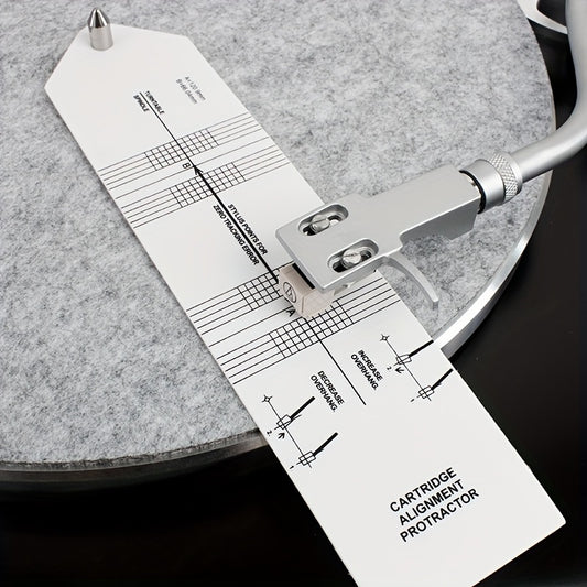 Turntable Calibration Pro - Precision Stylus Alignment Tool for Optimal Sound Quality and Vinyl Longevity - Easy to Use