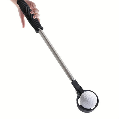 Telescopic Stainless Steel Golf Ball Retriever – Easy Ball Picker for Men’s Golf