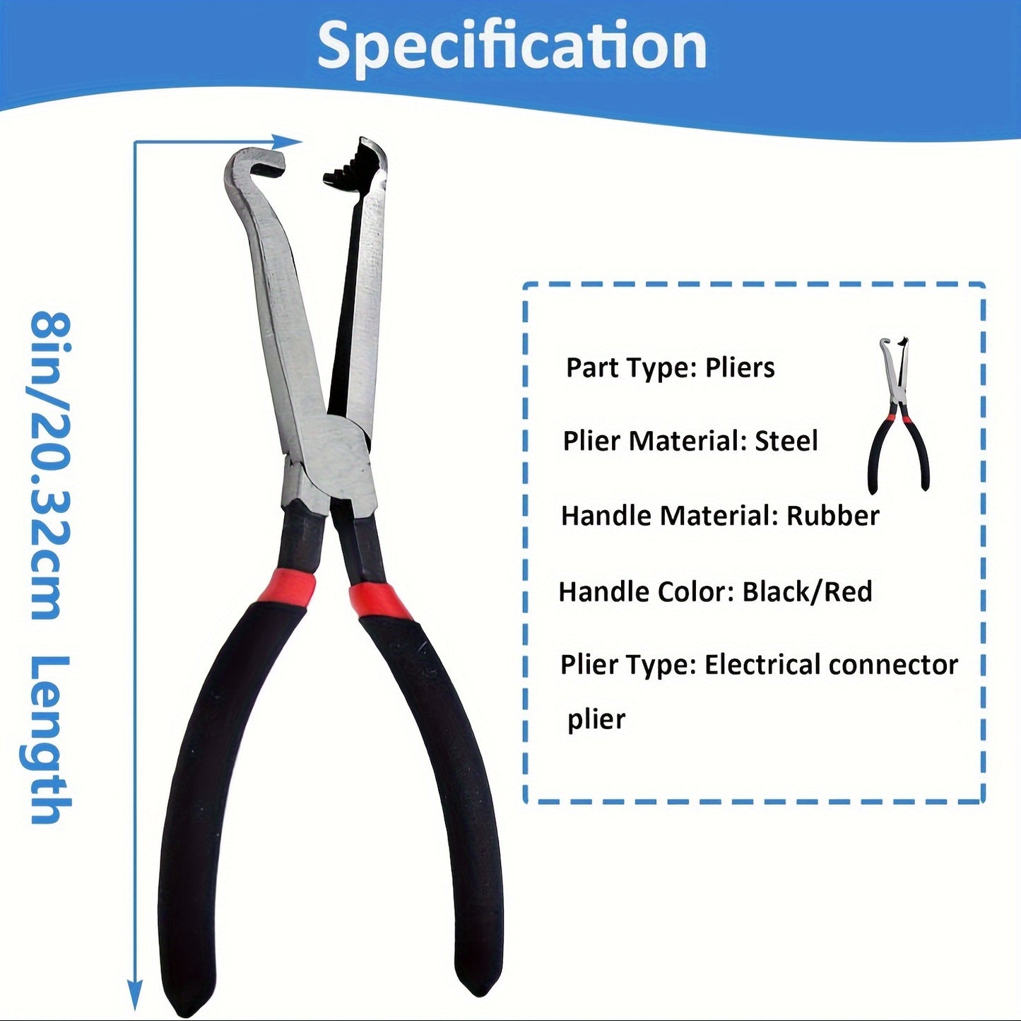 Laviemot Heavy-Duty Steel Electrical Disconnect Plier - Ideal for MAF Sensors, Fuel Injectors and Ignition Coils - No Power Needed