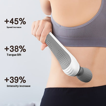 Portable Electric Massage Wand – Full Body Relief for Back, Neck, Legs, and Waist – Compact, High-Speed, USB Rechargeable for Muscle Relaxation