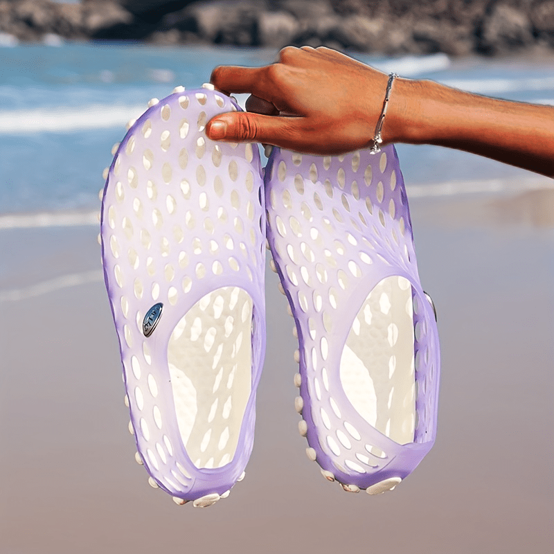 Breathable Unisex Garden Sandals – Non-Slip Summer Slides with Round Toe Design, Ideal for Outdoor Couples Wear