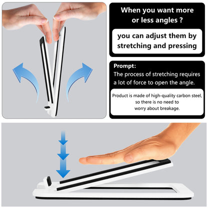 Carbon Steel Speaker Support Base - Tabletop Stand with Shock Absorption for Enhanced Sound Quality