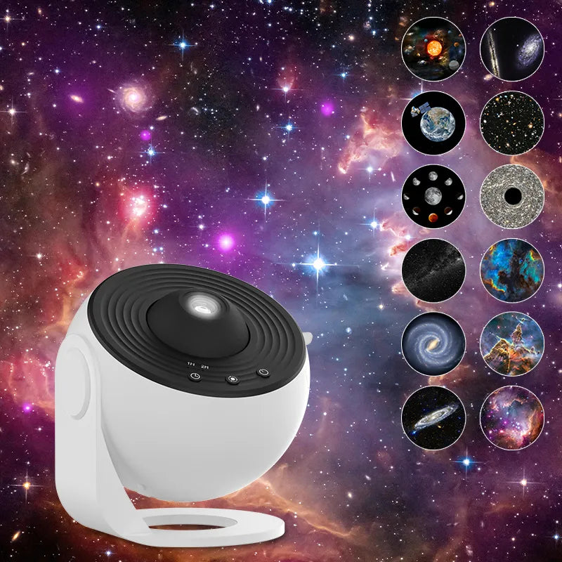 Galaxy Projector Night Light - 360° Rotate Starry Sky Planetarium Lamp for Kids Bedroom, Perfect Valentines Day Gift and Wedding Decoration