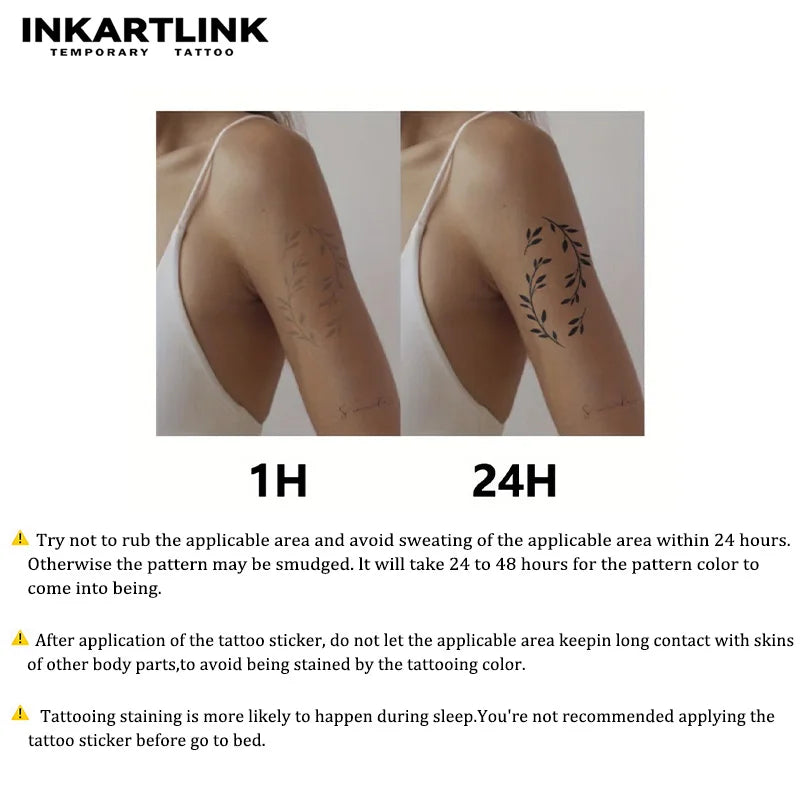 Armband Temporary Tattoo – Magic Waterproof Sticker, Lasts Up to 15 Days, Semi-Permanent New Technology