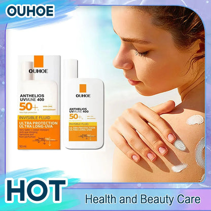 Original SPF 50 Sunscreen Cream - Whitening Sunblock for Face and Body, Skin Protection Against Sun Damage