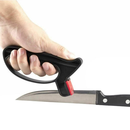 2-in-1 Professional Handheld Sharpener - Sharpen Scissors and Blades with Ease - Essential Kitchen Knife Accessories