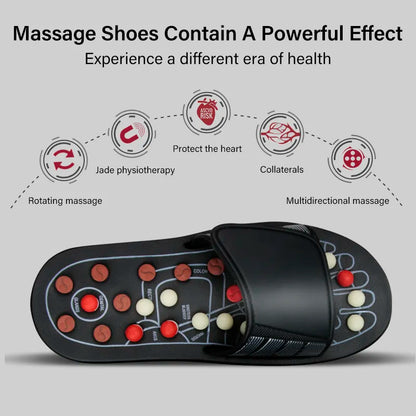 Revitalize Your Feet with Foot Massage Slippers - Reflexology Acupuncture Therapy Massager for Ultimate Comfort and Relaxation