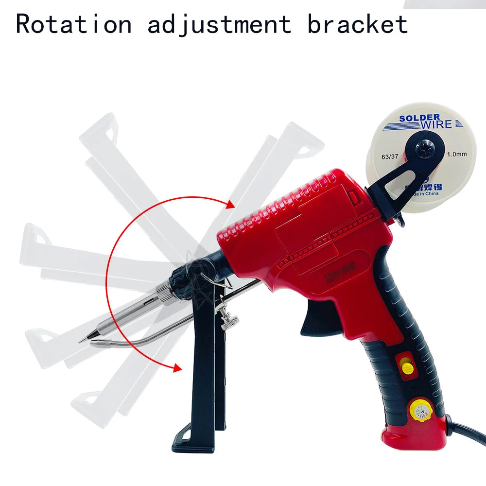 Hand-held Internal Heating Electric Soldering Iron Gun: Automatically Send Tin for Soldering, Welding, Repair Tool