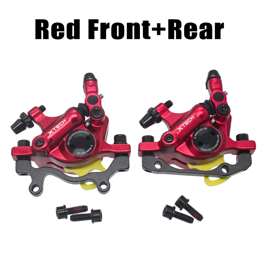 ZOOM HB100 MTB Hydraulic Disc Brake Calipers | Front & Rear Line Pulling System