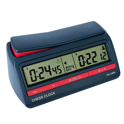 Professional Advanced Digital Chess Timer Clock: Count Up/Down Board Game Clock - Enhance Your Chess Experience with New Technology