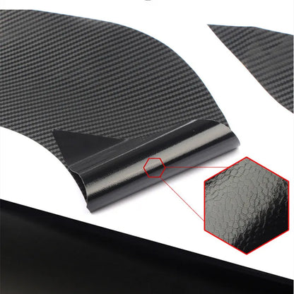 4Pcs/Set Car Door Sticker Carbon Fiber Scratches Resistant Cover - Auto Handle Protection Film and Stylish Mouldings for Car Styling