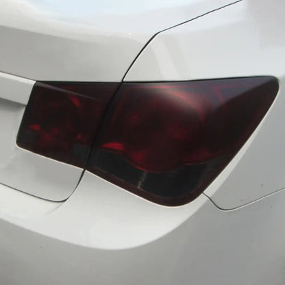 PVC Car Lamp Film: Matte Black Auto Headlight Fog Light Tint Sticker - 30x150cm, Car Body Decoration Film