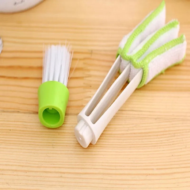 Plastic Car Brush: Auto Air Conditioner Vent Blinds Cleaner - Cleaning Tool