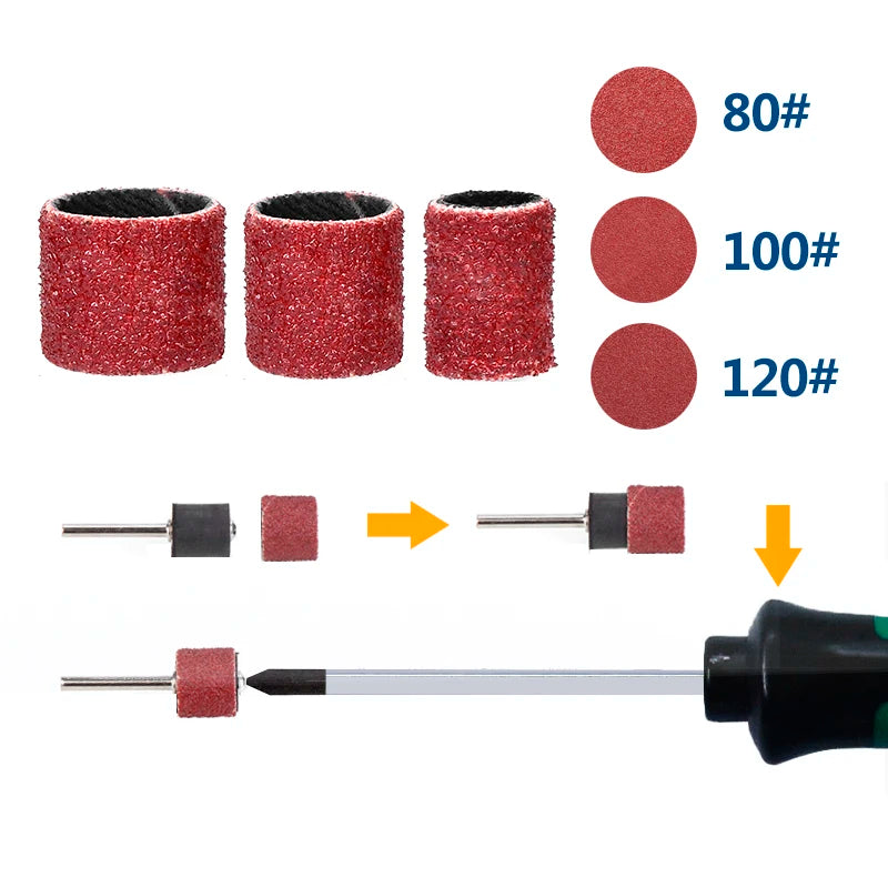 CMCP Rotary Tool Accessories: Sanding, Polishing, Grinding Tool Abrasives - Wood and Metal Engraving Dremel Accessories