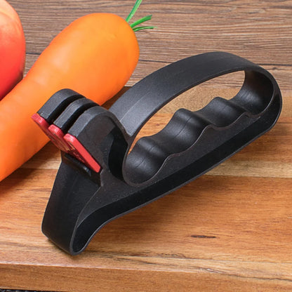 2-in-1 Professional Handheld Sharpener - Sharpen Scissors and Blades with Ease - Essential Kitchen Knife Accessories