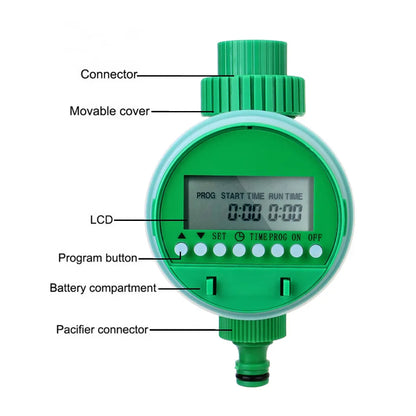 Effortless Garden Care with the Automatic Irrigation Timer and LCD Display Valve Controller