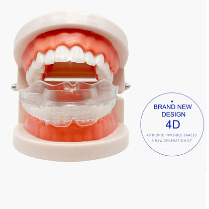 Orthodontic Braces Smile Trainer - Instant Silicone Teeth Retainer Mouth Guard for Teeth Alignment