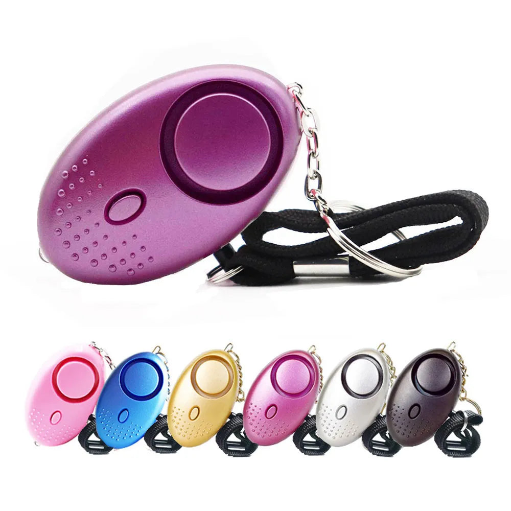 130dB Personal Safety Alarm Keychain - Anti-Wolf, Loud Emergency Alert for Women, Girls, Children - Self Defense Security Device