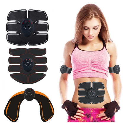 Electric Muscle Stimulator EMS – Wireless Buttocks and Hip Trainer, Abdominal ABS Stimulator, Fitness Body Slimming Massager