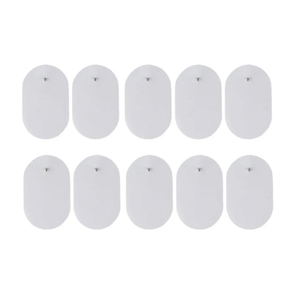 10/20Pcs 3.5mm Plug Gel Electrode Pads: Nerve Muscle Stimulator TENS Acupuncture Pulse Electric Massager Slimming Massager