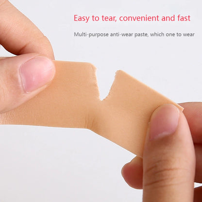 5M Silicone Gel Heel Cushion Protector Tape - Foot Care Insole Stickers for Women's Shoes, Comfortable Heel Pads