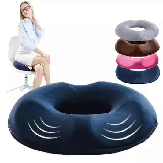 1PCS Donut Pillow - Hemorrhoid Seat Cushion, Tailbone & Coccyx Orthopedic Medical Cushion for Prostate, Memory Foam Chair