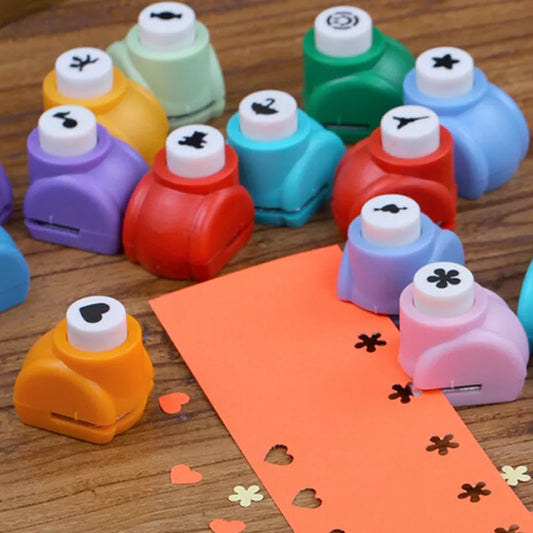 Mini Scrapbook Punches - Handmade Cutter for Card Craft, Calico Printing, DIY Flower Paper Craft, Hole Puncher Shape