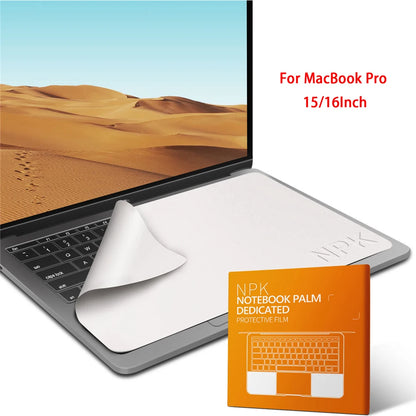 Microfiber Notebook Palm Keyboard Cover: Dustproof Protective Film & Screen Cleaning Cloth for MacBook Pro 13/15/16 Inch