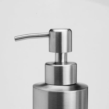 Stainless Steel Liquid Soap Dispenser - Lotion Pump for Hand Soap in Kitchen & Bathroom, 250ml/350ml/550ml