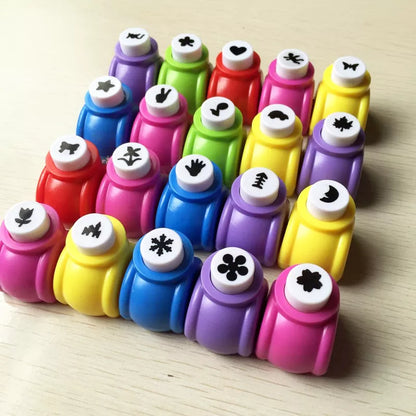 Mini Scrapbook Punches - Handmade Cutter for Card Craft, Calico Printing, DIY Flower Paper Craft, Hole Puncher Shape