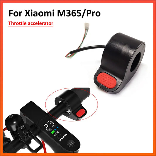 Throttle Thumb Dial Accelerator for Xiaomi Mijia M365/PRO/1S/PRO 2 Mi 3 Electric Scooter - Throttle Knob Assembly Parts